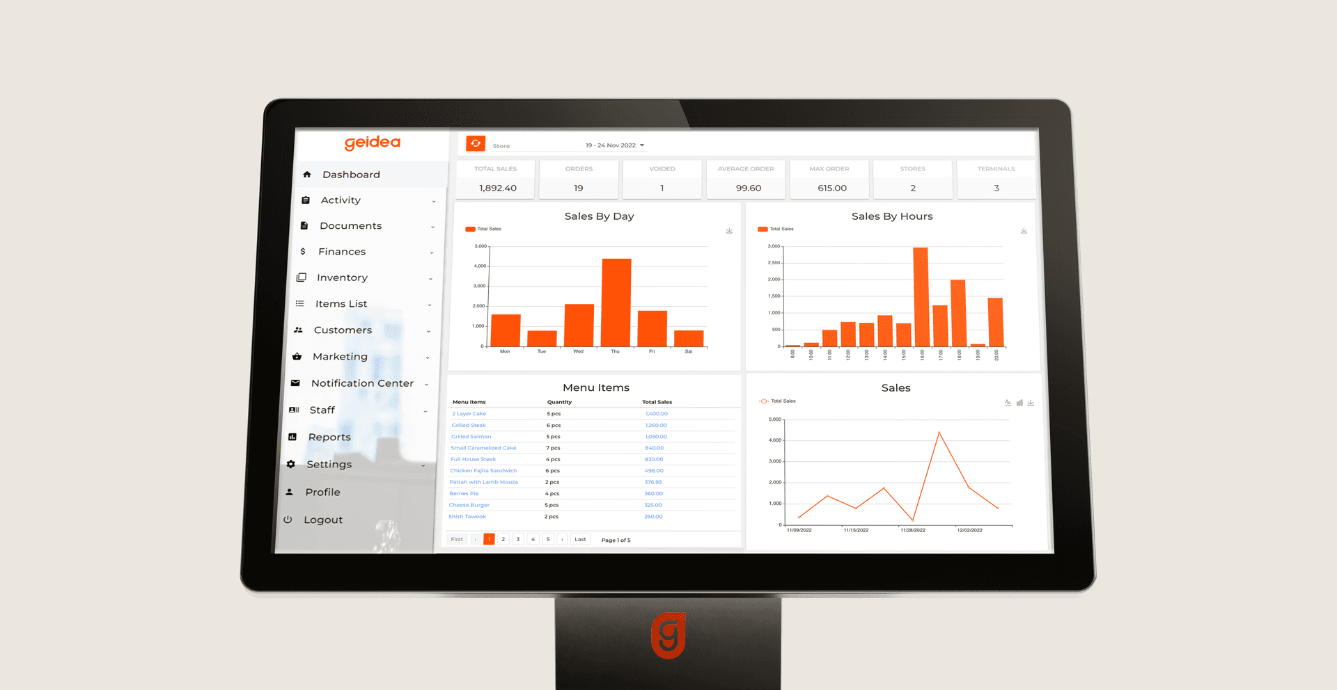 Geidea POS System