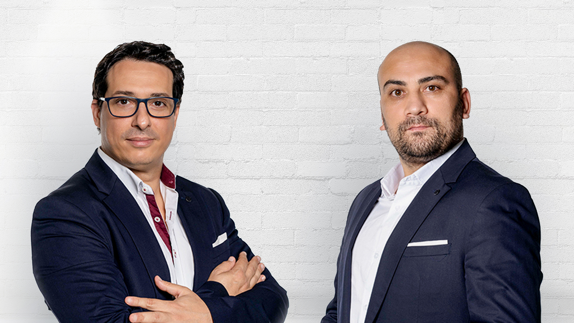 Karim Dakki, Co-Founder & CEO of KLAIM.ai (left), and Ghafoor Ahmad, Co-Founder & Chief Revenue Officer of KLAIM.ai (right)