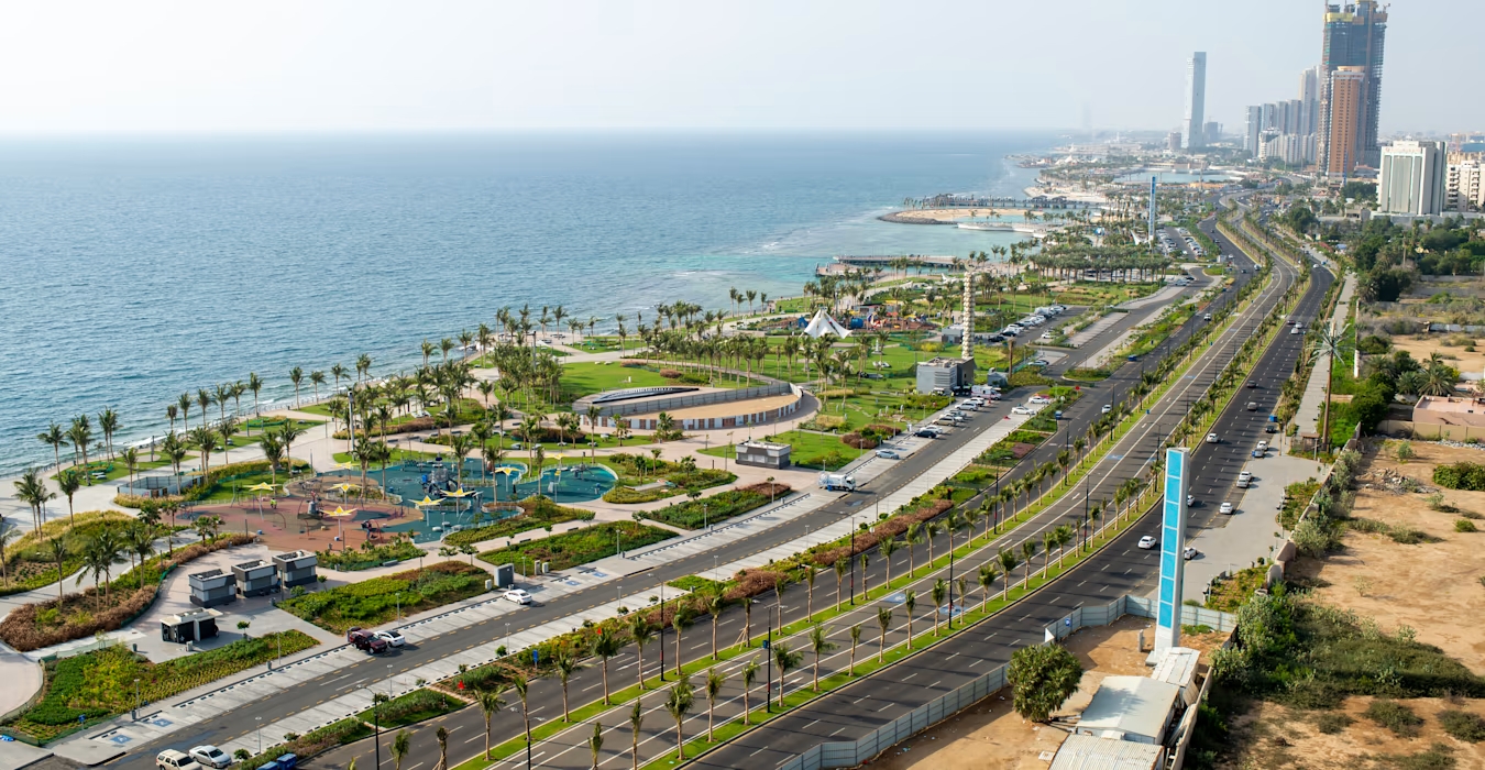New Jeddah Corniche in Saudi Arabia